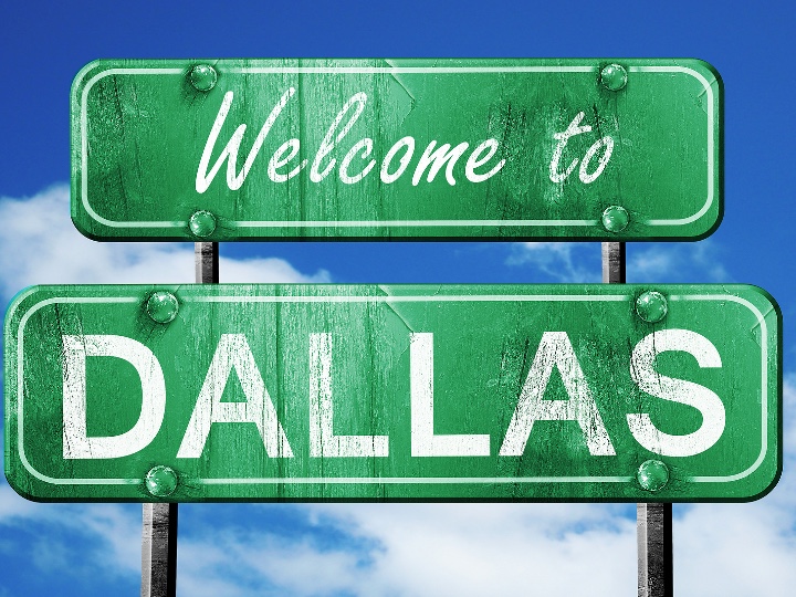 welcome to Dallas sign
